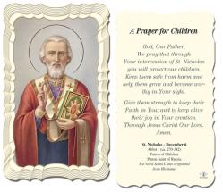  \"Prayer of Children, St. Nicholas\" Prayer/Holy Card (Paper/50) 