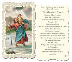  \"The Motorists Prayer, St. Christopher\" Prayer/Holy Card (Paper/50) 