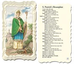  \"St. Patrick\'s Breastplate\" Prayer/Holy Card (Paper/50) 