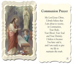  \"Communion Prayer, Boy\" Prayer/Holy Card (Paper/50) 
