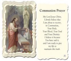  \"Communion Prayer, Girl\" Prayer/Holy Card (Paper/50) 