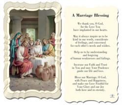  \"A Marriage Blessing\" Prayer/Holy Card (Paper/50) 