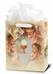  MEDIUM FIRST HOLY COMMUNION - ANGELS GIFT BAG (10 PC) 
