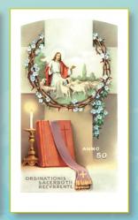  \"Ordination\" Prayer/Holy Card (Paper/100) 