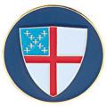  Golf Ball Marker - Episcopal Shield (3 pc) 
