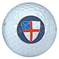  Golf Balls - Episcopal Shield (3 pc) 
