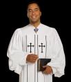  "Cleric" Choir Robe (White) 