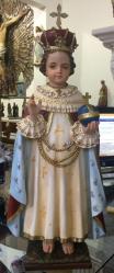  Infant of Prague Statue in Resin/Marble Composite - 24\"H 