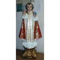  Infant of Prague Statue in Resin/Marble Composite - 55"H 