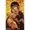  "Our Lady of Vladimir" Icon Prayer/Holy Card (Paper/100) 