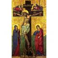  "Crucifixion" Icon Prayer/Holy Card (Paper/100) 