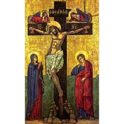  \"Crucifixion\" Icon Prayer/Holy Card (Paper/100) 