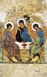  \"Holy Trinity\" Icon Prayer/Holy Card (Paper/100) 