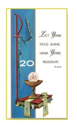  \"20th Jubilee\" Prayer/Holy Card (Paper/100) 