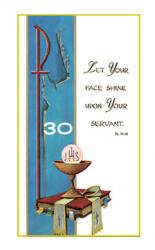  \"30th Jubilee\" Prayer/Holy Card (Paper/100) 