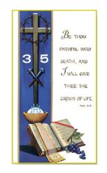  \"35th Jubilee\" Prayer/Holy Card (Paper/100) 