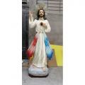  Jesus of Divine Mercy Statue in Resin/Marble Composite - 74"H 