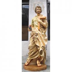  St. Joseph Laborer Statue in Resin/Marble Composite - 76\"H 