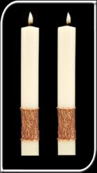  Journey Paschal Side Candles 2\" x 17\" 