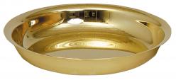  Baptismal Bowl - Polished Brass - 10\" dia 