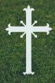  Small Memorial/Remembrance Cemetery Cross - 12" Ht 