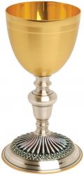  Gold & Silver Oxidized Chalice 