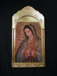  Our Lady of Guadalupe Florentine Plaque 