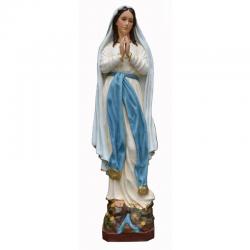  Our Lady of Lourdes Statue in Resin/Marble Composite - 66\"H 