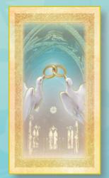  \"Marriage\" Wedding Prayer/Holy Card (Paper/100) 