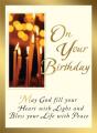  Candles Birthday Card - Birthday All Occasion Card 