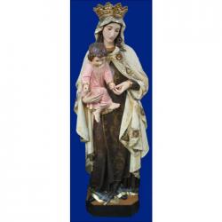  Our Lady of Mount Carmel Statue in Resin/Marble Composite - 75\"H 