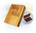  Cherry Wood Bible Box 