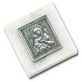  Vladimir Icon of the Madonna & Child Paperweight 