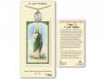  St. Jude Thaddeus Prayer Card w/Medal 
