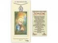  St. Maximilian Kolbe Prayer Card w/Medal 