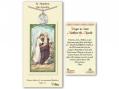  St. Matthew the Apostle Prayer Card w/Medal 