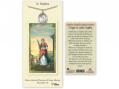  St. Stephen the Martyr Prayer Card w/Medal 