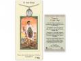  St. Juan Diego Prayer Card w/Medal 