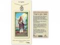  St. Agatha Prayer Card w/Medal 