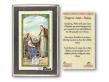  St. Monica Prayer Card w/Medal 