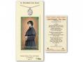  St. Elizabeth Ann Seton Prayer Card w/Medal 