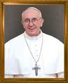  Pope Francis 16 x 20 Antique Gold Frame Print 