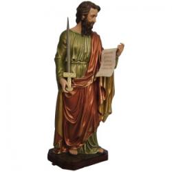  St. Paul the Apostle Statue in Resin/Marble Composite - 46\"H 