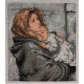  Madonna of the Street Banner/Tapestry 