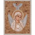  Madonna of the Holy Spirit Byzantine Banner/Tapestry 