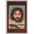  Jesus and Boat Banner/Tapestry 