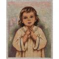  Baby Jesus in Prayer Banner/Tapestry 