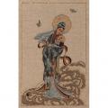  Madonna of Asia Banner/Tapestry 
