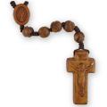  Jujube Wood Bead Finger Bead Rosary (1 Decade/5 Decade) 