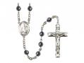  St. Andrew the Apostle Center Rosary w/Hematite Beads 